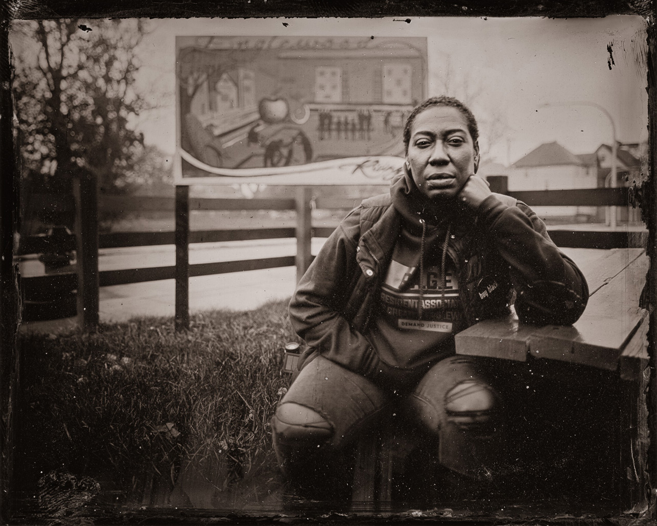 Asiaha Butler Resident Association of Greater Englewood RAGE chicago tintype