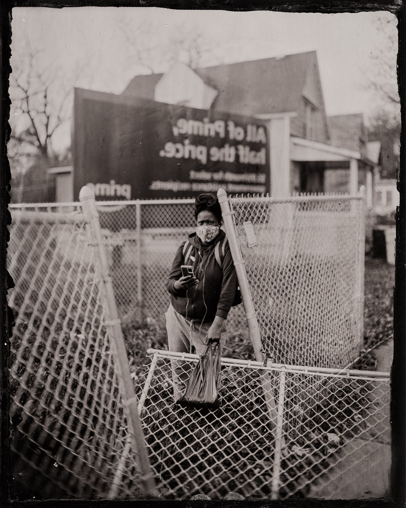 chicago illinois tintype street portrait