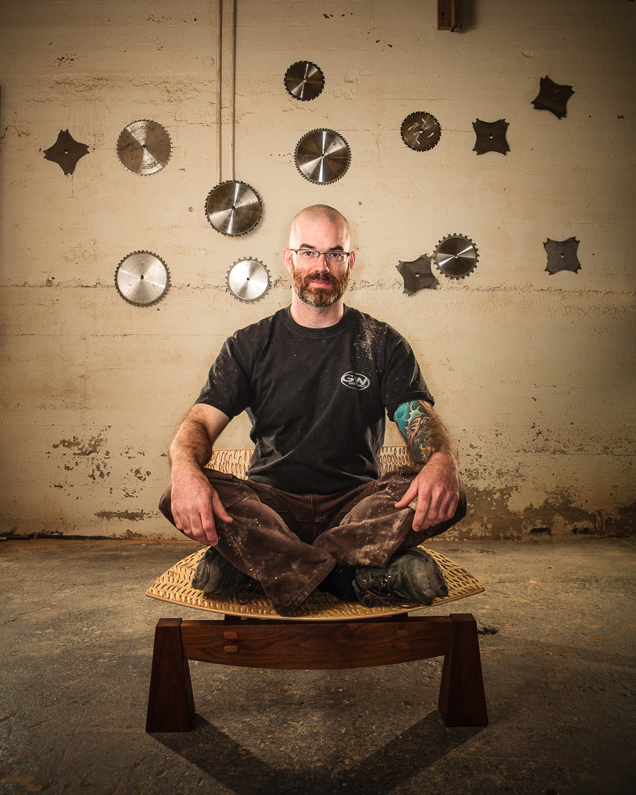 wood worker carpenter artist robb helmckmp asheville western north carolina